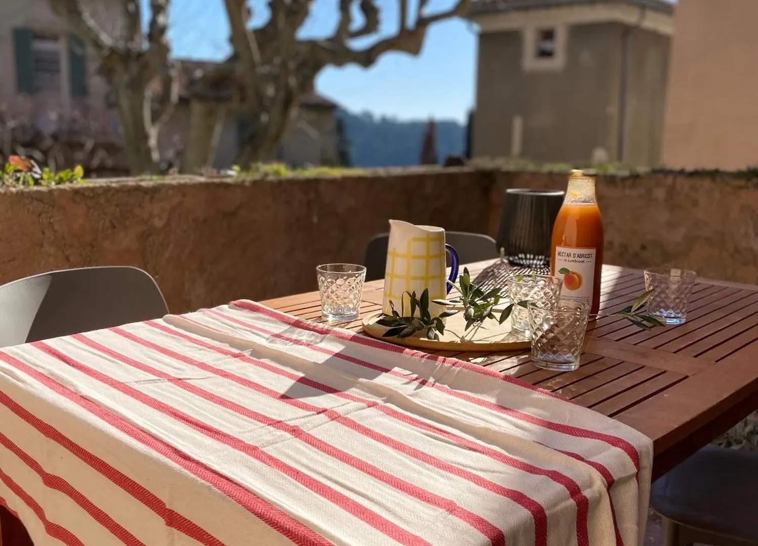 La Terrasse Du Chateau Le Barroux